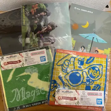 미세스 제일복권 G상 자카드 타월 H상 클리어 파일 컴플리트