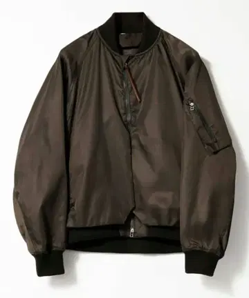 NTN 25awBETA BOMBER JACKET DARK BORWN