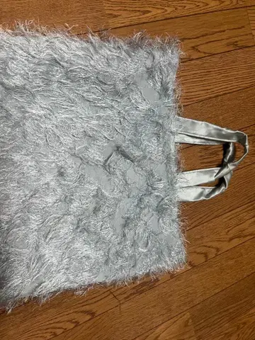 실버 퍼 토트백