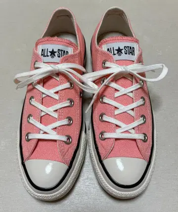 컨버스 올스타 US 컬러 데님 핑크 OX 23cm 새상품