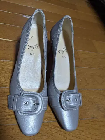 스타일 랩 실버 하이힐 7cm 일본제