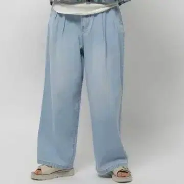niko and - JEANS 2TUCK EASY WIDE PANTS
