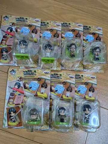 진격의 거인 오타스케마스코트 7체 세트