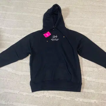 Rady 블랙 컬러 후드 부착 후드티 M