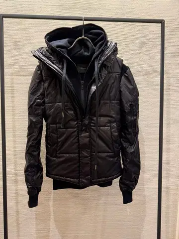 00s 일본 레이블 푸퍼 재킷 레이어드