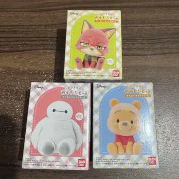 모후큥 오스와리 인형 3개 세트