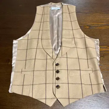 TOMORROWLAND PILGRIM 체크 무늬 베스트