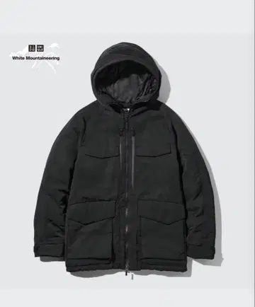 White Mountaineering 하이브리드 다운 오버사이즈 파카
