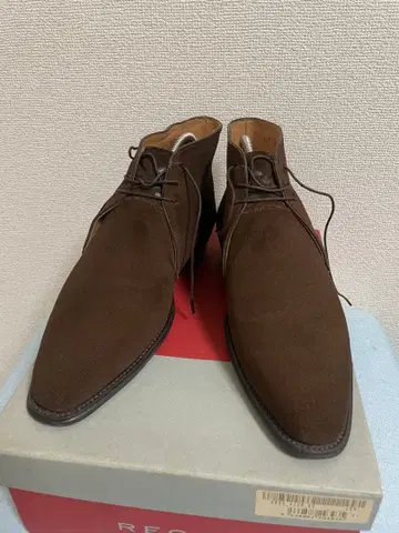 REGAL 리갈 브라운 스웨이드 처카 부츠 25cm