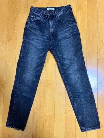 MOUSSY MVS 블랙 스키니 블랙 스키니 하이웨스트 일본제