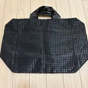 masako + tomoko 아크릴 토트백 블랙