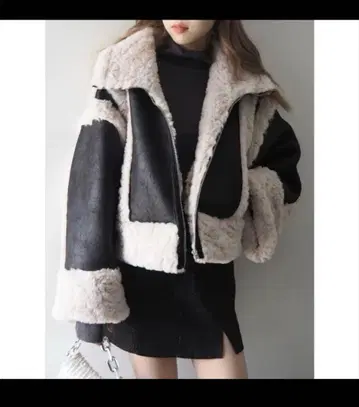 EVRIS 무스탕 자켓