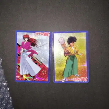 바람의 검심 홀로그램 카드 세트