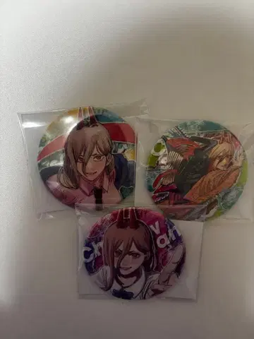 파워 체인소 맨 캔뱃지 세트