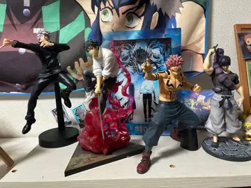 주술회전 피규어 4체 세트