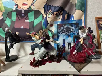 주술회전 피규어 5체 세트