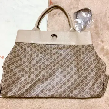 게라르디니 여성용 베이지 토트백 토트백 경량 미사용 새상품