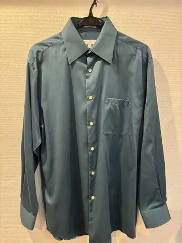 PERRY ELLIS 긴팔 셔츠 M 청록색