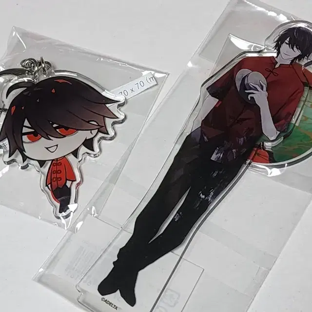 오오에 시즈마 아크릴 스탠드 키링