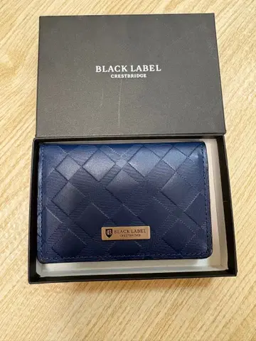 BLACK LABEL CRESTBRIDGE 명함지갑