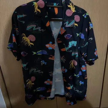 SEKAINOOWARI 심해 하와이안 셔츠 2장 세트