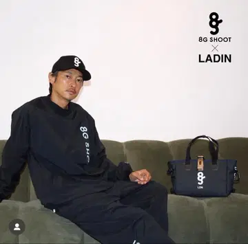 8G SHOOT 나일론 셋업 XL 카키 쿠보즈카 요스케