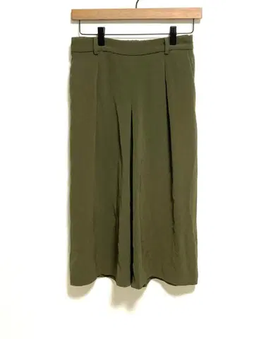 [ UNIQLO유니클로 ] 카키 여성용 와이드 팬츠 M