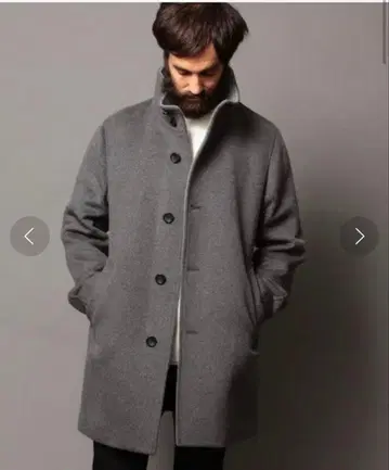 BEAUTY&YOUTH UNITED ARROWS 스탠드 카라 코트