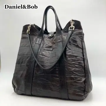 컨디션 최상 다니엘&밥 돌로 로디 토트백 다크 브라운 대용량