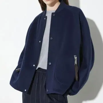 [에스토니아] 더블 페이스 울 봄버 자켓