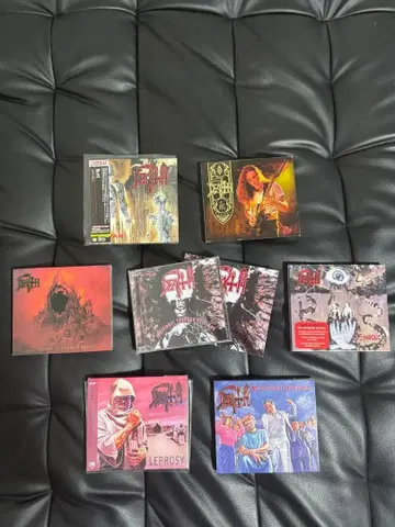 사인 포함 DEATH 데스 2장 세트 CD집
