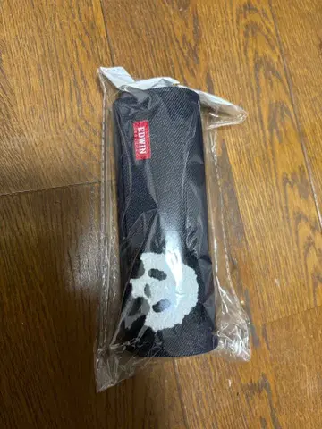 새상품 EDWIN 팬더 자수 안경 케이스 에드윈 약 15cm