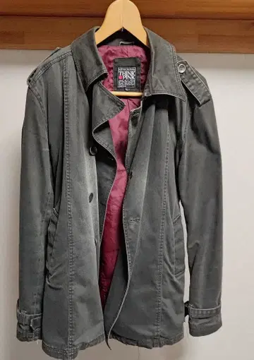 겨울용 아우터 2벌 THINK PINK 노브랜드 트렌치코트