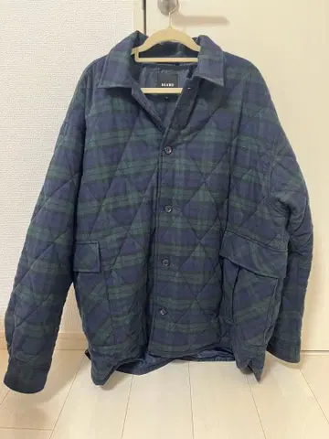 BEAMS 충전솜 퀼팅 자켓 L 사이즈