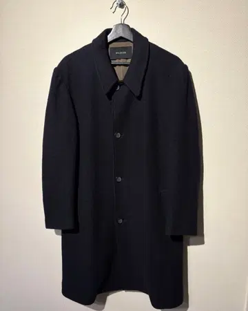 WillLOUNGE / 울 링 라이버 코트 / SIZE: M / NAVY