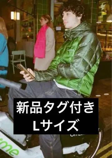 미사용 새상품 몽벨 스페리오 다운 파카 그린 L