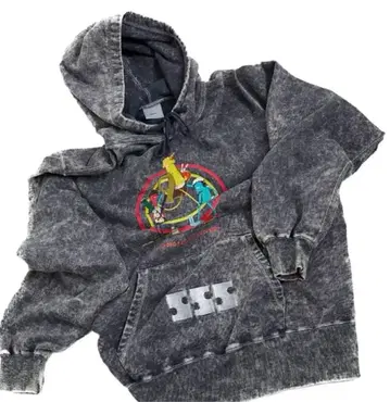 니트와 식객과 타카사키 x SAMPLE 풀오버 BLACK