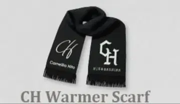 츠바키 무도관 물판 Camellia 머플러 CH Warmer Scarf