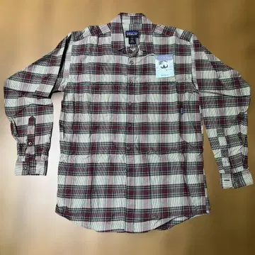 patagonia 오가닉 피마 코튼 체크 셔츠 S