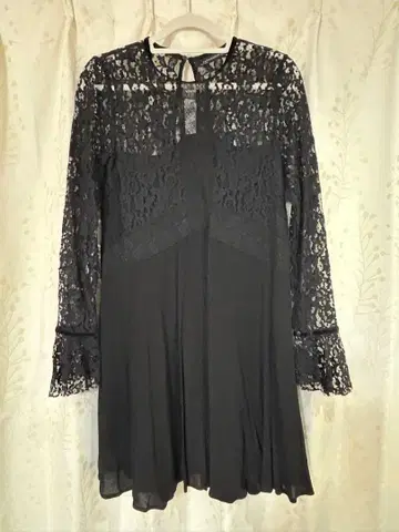 ZARA 블랙 레이스 원피스