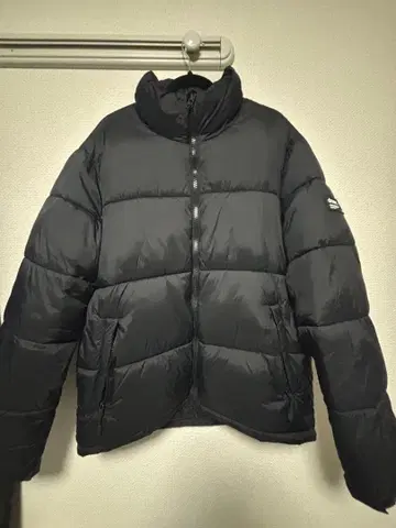 ZARA 블랙 다운 자켓 L