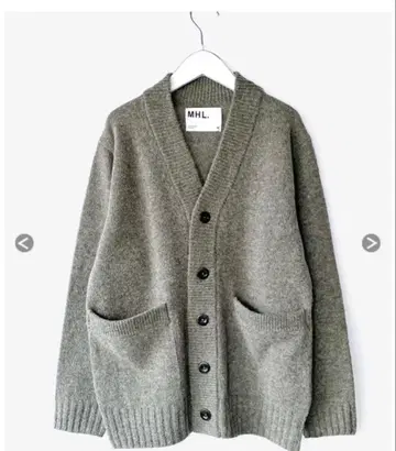 MHL. FINE SHETLAND CARDIGAN 가디건