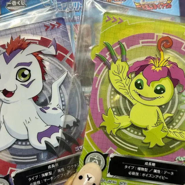 일괄) 디지몬 e상 아크릴 스탠드 쉬라몬 팔몬