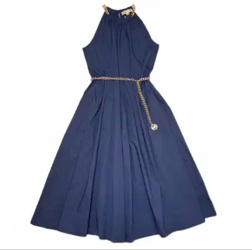 마이클코어스 롱 원피스 네이비