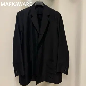 마카웨어 테일러드 자켓 블랙