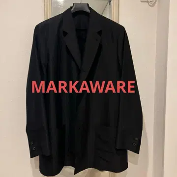 마카웨어 테일러드 자켓 블랙