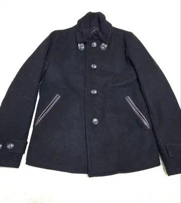 BEAMS 울 코트 M 블랙 안쪽 퀼팅 자켓