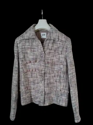 세시오세라 미사용 프린지 장식 멀티 컬러 자켓