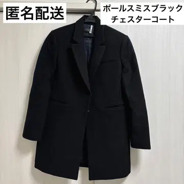 폴스미스 블랙 체스터 코트