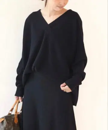 인기! 컨디션 최상! Deuxieme Classe 미들 게이지 V 풀오버